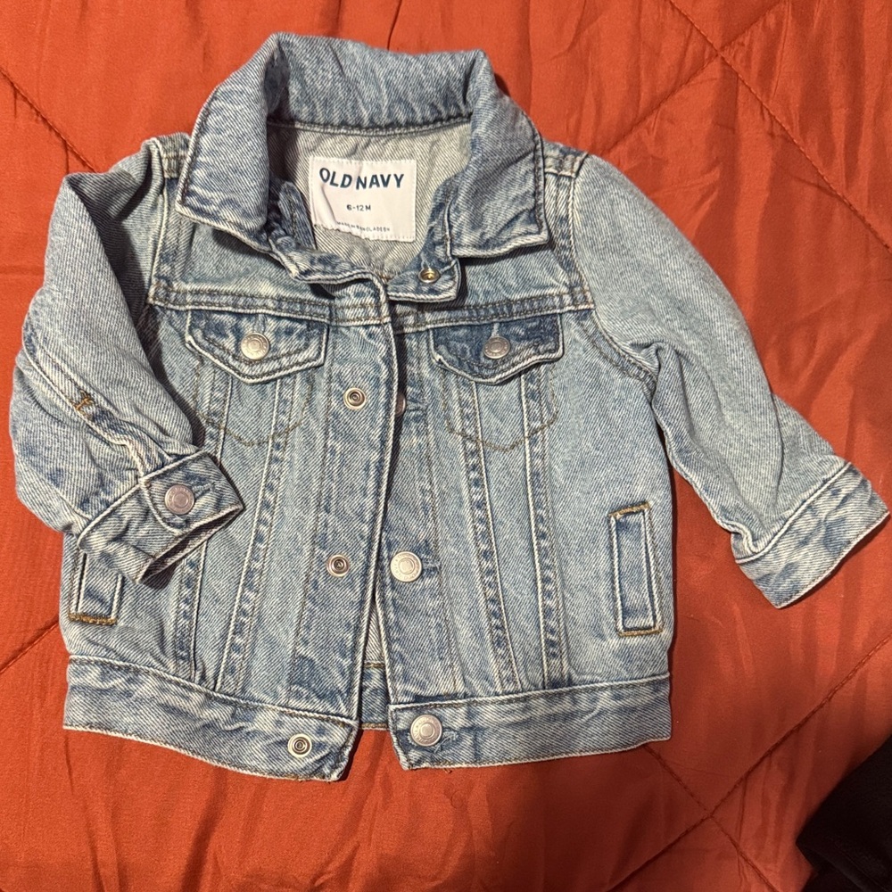 Old Navy Kids Light Blue Jean Jacket